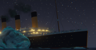 Американские ученные разработали игру, где в реальном времени топят "Титаник"