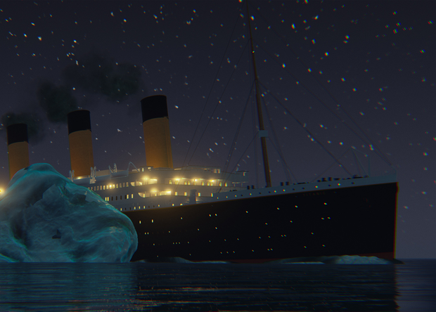 Американские ученные разработали игру, где в реальном времени топят "Титаник"