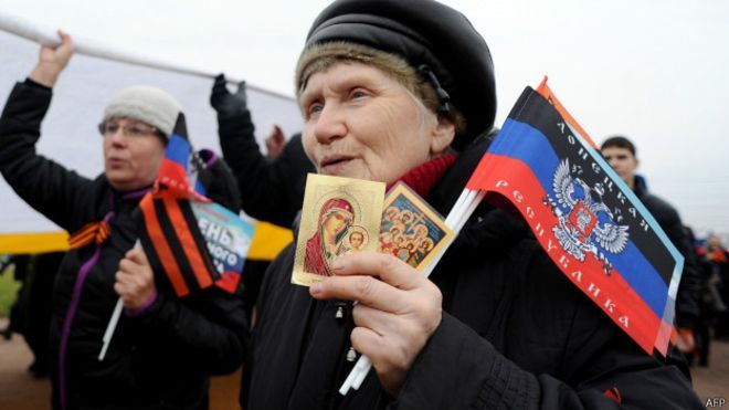 "Мы любим гривну, это нормальная валюта! Рубль это вода" - скандальное интервью с луганскими пенсионерами (ВИДЕО)