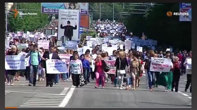 ЭКСТРЕННОЕ СООБЩЕНИЕ! Тысячи дончан вышли на протесты против "ДНР" - "Долой Захараста и его банду!"