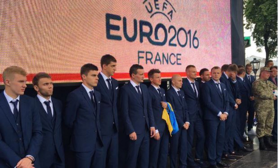 Стало известно, сколько премиальных получат игроки сборной Украины за выступление на ЕВРО-2016