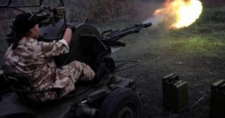 Страшный бой под Авдеевкой! Украинские ВДВшники крошат российских террористов (ВИДЕО)