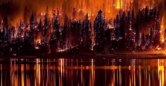 КАРМА! На России сильнейшие пожары Байкала (ФОТО)